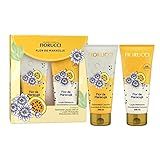 FIORUCCI Kit Sabonete Líquido 200ml Loção Hid 200ml FLOR DE MARACUJA