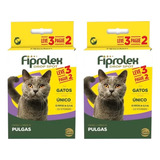 Fiprolex Drop Spot Gatos 3 Pipetas Ceva 2 Unidades