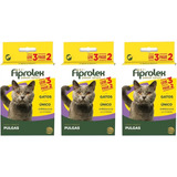 Fiprolex Drop Spot Gatos 3 Pipetas Ceva 3 Unidades