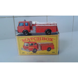 Fire Pumper Truck Reg Wheels Matchbox C Caixa Original Imk1
