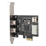 Firewire 800 Pci e 1x A 3 Portas 1394a 2 De 1 Placa Riser