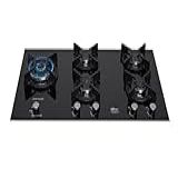 FISCHER 31800 82260 COOKTOP GÁS 5 BOCAS TC INFINITY DUO BLAZE MESA VIDRO BLACK BIVOLT