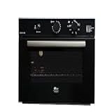 FISCHER FORNO A GÁS EMBUTIR INFINITY 50L COM GRILL PRETO 127V 31000 79710