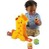 Fisher Price Girafa Com Blocos Mattel
