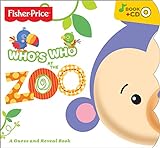 Fisher Price Who S Who At The Zoo Board Book With Bonus Music CD