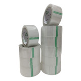 Fita Adesiva 45mm X 100metros 10 Rolos Larga Transparente