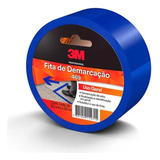 Fita Adesiva Demarcação 50mm X 30m Azul 3m
