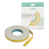 Fita Adesiva Dupla Face Banana Mimo 10 Metros Cor Amarelo Liso