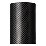 Fita Adesiva Fibra Carbono Preto 4d Faixa 5mts X 10cm