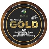 Fita Adesiva Gold 10 Metros X 2 0 Cm Prótese Capilar Peruca Não Mela
