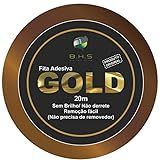Fita Adesiva Gold 20 Metros X 2 0 Cm Protese Capilar Peruca Não Mela