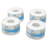 Fita Adesiva Micropore Branca 25mm X 10m Wiltex 4 Unidades