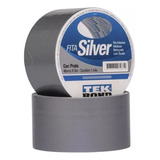 Fita Adesiva Reforçada Silver Tape Prata