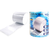 Fita Adesiva Reparadora Prova D agua Transp 10cm X 1 50 Mt
