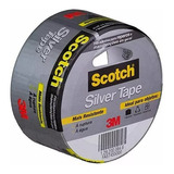 Fita Adesiva Silver Tape 3m Scotch Prata 45mm X 5m