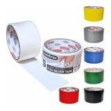 Fita Adesiva Silver Tape 48mm X 5m Várias Cores Adelbras