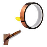 Fita Adesiva Térmica Kapton Para Sublimação 1 Rolo 1cm X 33m