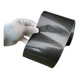 Fita Adesivo Fibra Carbono Preto 4d Envelopa 2 00m X 12cm