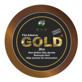 Fita Amarela Adesiva Gold 20 Metros X 2 5 Cm