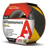 Fita Antiderrapante 866s Zebrada Adere Amarelo E Preto