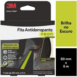 Fita Antiderrapante Safety Walk Neon 50mm
