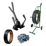 Fita Arquear Plástica 10 13 E 16 Esticador Selo Kit