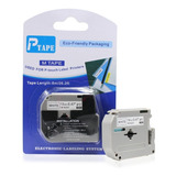Fita Branca Compativel Etiquetador Brother Pt 55 Pt 70 Pt 90