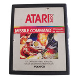 Fita Cartucho Missile Command Atari Original Polyvox