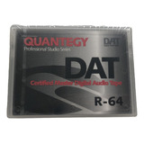 Fita Cassete Dat Digital Audio Tape Quantegy R 64 Lacrada