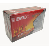 Fita Cassete Emtec Fe I Ferro Extra   Pack Com 3 Unidades