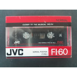 Fita Cassete Jvc Fi 60 Min Virgem E Lacrada Made In Japan