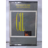 Fita Cassete k7 Gilberto Gil Em Concerto 1987 Br
