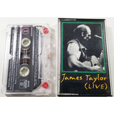 Fita Cassete K7 James Taylor Live Tocando Show
