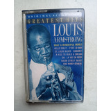 Fita Cassete K7 Louis Armstrong The Greatest Hits