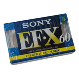 Fita Cassete K7 Sony Ef X60