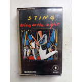 Fita Cassete K7 Sting Bring On The Night 1986