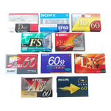 Fita Cassete Lote 10 Unidades Virgens Tdk Sony Basf