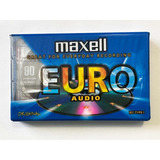 Fita Cassete Maxell Euro 90 Minutos