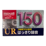 Fita Cassete Maxell Ur 150   K7 Tape Japan