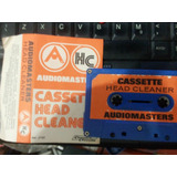 Fita Cassete Para Limpar Cabeçote Audiomasters Head Cleaner