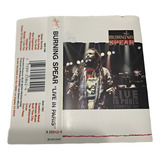 Fita Cassete Reggae Burning Spear Live In Paris Importad