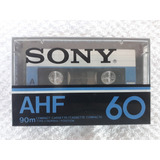 Fita Cassete Sony Ahf 60 Virgem E Lacrada Made In Japan
