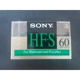 Fita Cassete Sony Hf s 60 Min Virgem Lacrada