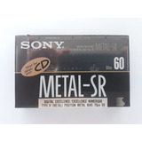 Fita Cassete Sony Sr 60 Metal Virgem E Lacrada
