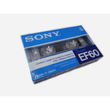 Fita Cassete Super Ef60 Sony Type