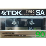 Fita Cassete Tdk Sa 90 Min Virgem Made In Japan Lacrada