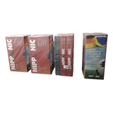 Fita Cassete Vhs Nipponic T120 Kit Com 3
