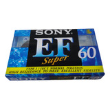 Fita Cassete Virgem 60 Minutos Sony