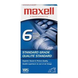 Fita Cassette Vhs Maxell Standard 6
