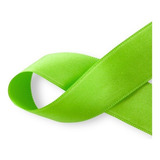 Fita Cetim 38mm 10 Metros Cinderela P Laços Artesanato Cor 43 verde Folha